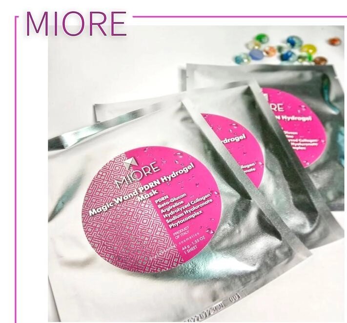 Гідрогелева маска з ПДРН Miore Magic Wand PDRN Hydrogel Mask-3шт від компанії ПРОФІКО - фото 1