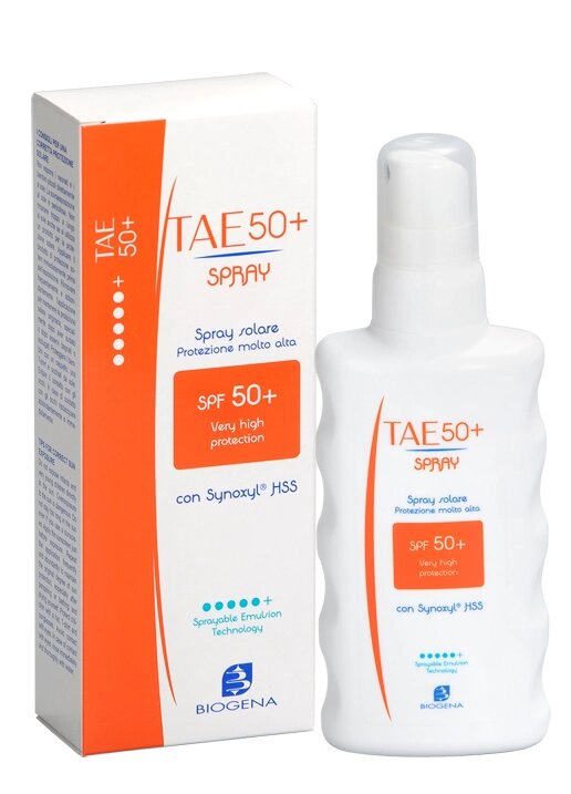 Histomer BIOGENA TAE 50 + SPRAY сонцезахисних молочко-спрей SPF 50+ для особи-тіла-дітей 150мл від компанії ПРОФІКО - фото 1
