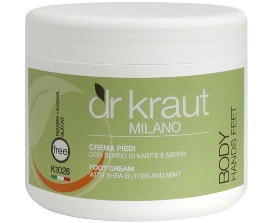 Крем для ніг Dr. Kraut Foot Cream with Shea Butter and Mint від компанії ПРОФІКО - фото 1