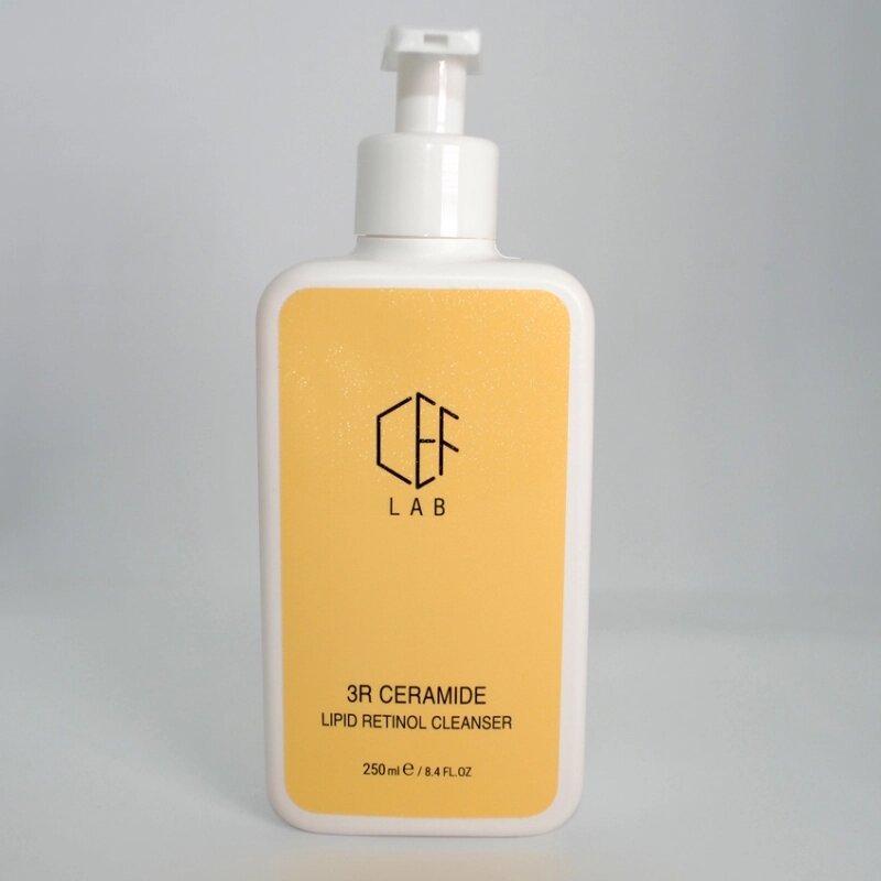 Ліпідний гель для очищення шкіри з ретінолом CEF Lab 3R Ceramide Lipo-Retinol Cleanser від компанії ПРОФІКО - фото 1