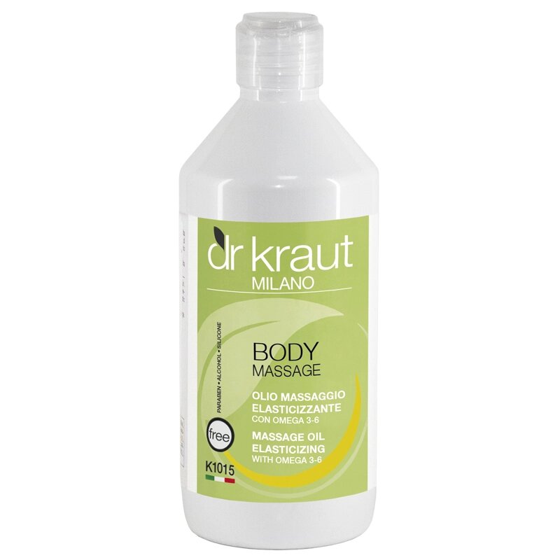 Масажна олія з ефектом пластичності з Омега 3-6  Dr. Kraut Massage oil elasticizing with Omega 3-6 від компанії ПРОФІКО - фото 1