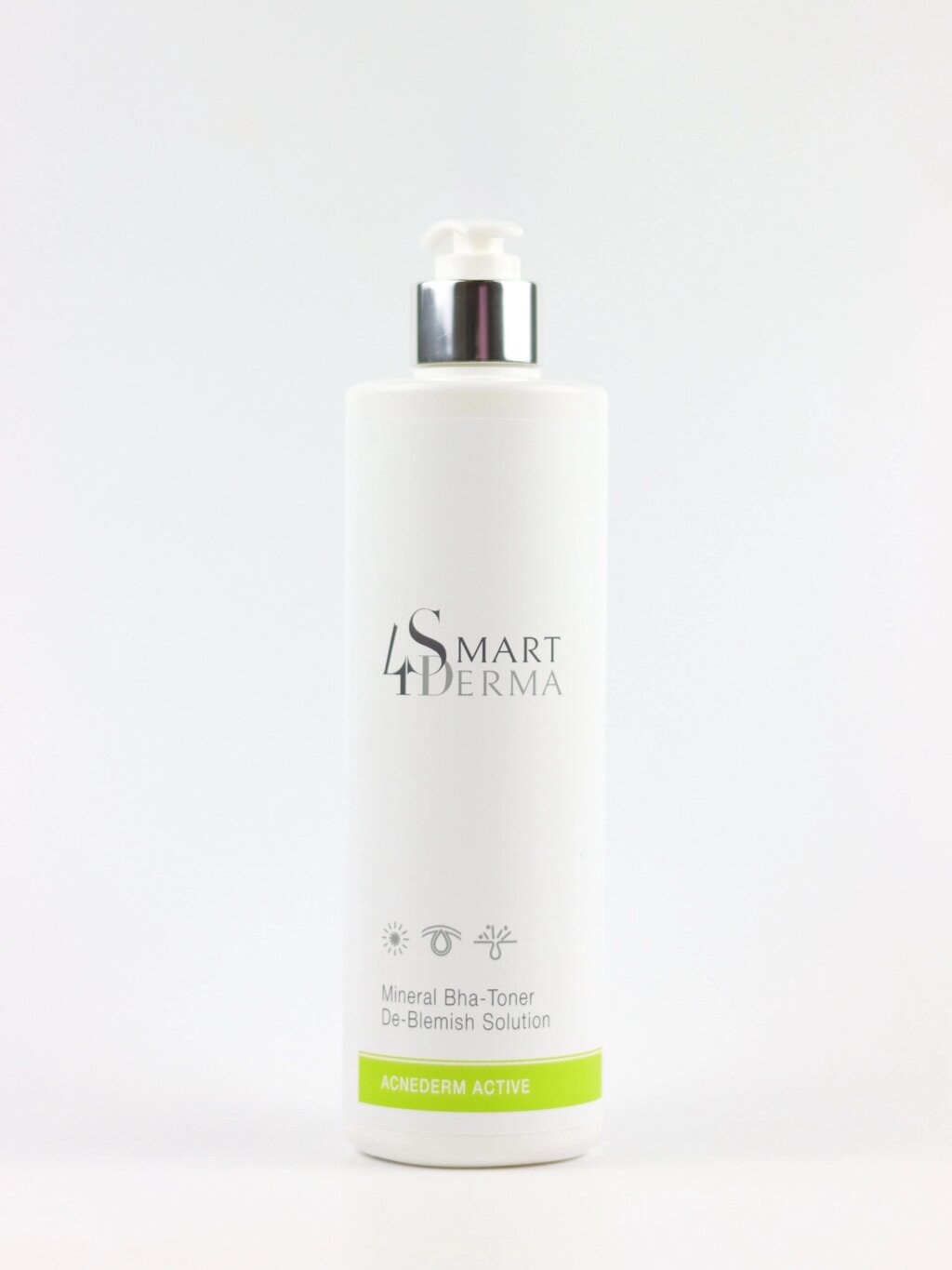 Мінеральний себорегулюючий тонер Smart4Derma Acne Derm Active MINERAL BHA-TONER DE-BLEMISH SOLUTION 500мл від компанії ПРОФІКО - фото 1