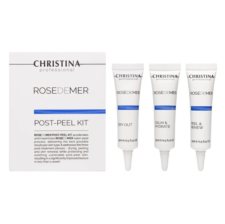 Набір для постпілінгового догляду Christina Rose de Mer Post-Peel Kit від компанії ПРОФІКО - фото 1