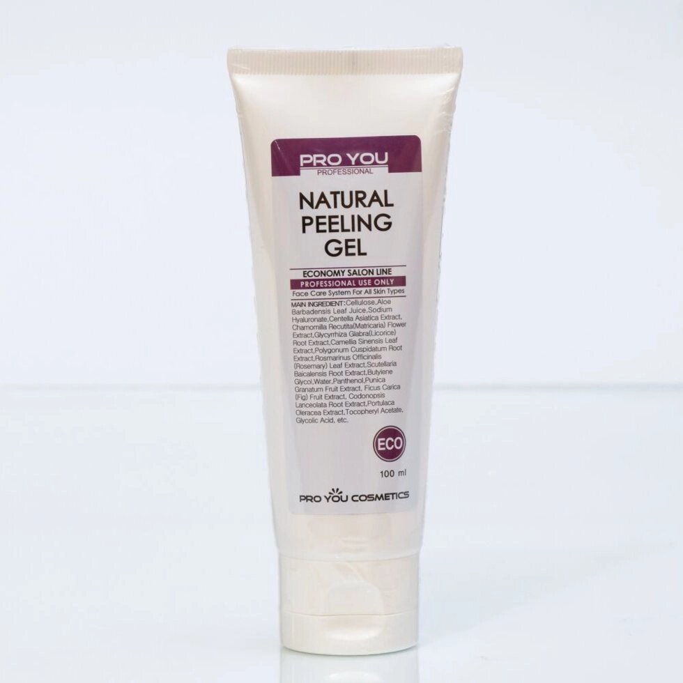 Натуральний гелевий пілінг PRO YOU Professional Eco Natural Peeling Gel від компанії ПРОФІКО - фото 1