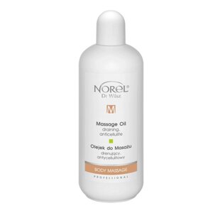 Лімфодренажне антицелюлітне масажне масло Norel Draining, anti-cellulite massage oil