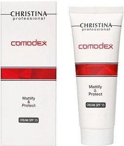 Захисний крем Матування і захист Christina Comodex Mattify & Protect Cream SPF 15