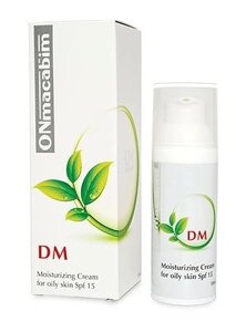 Зволожуючий крем для жирної шкіри SPF 15 Onmacabim DM MOISTURIZING CREAM OIL FREE SPF 15 50мл