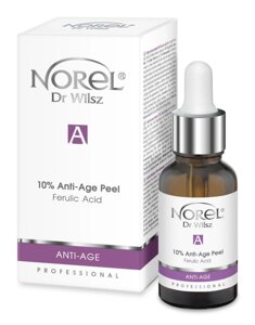 Анти-ейдж пілінг з ефектом Botox з феруловой кислотою і нейропептидів Norel Glow Skin Anti-Age Peel Ferulic Acid