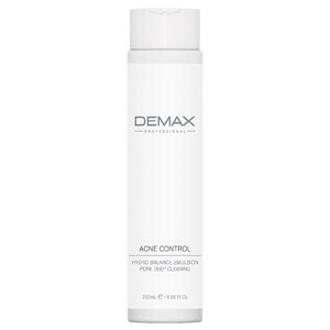 Молочко для лікування демодекса і акне Demax Acne Control Hydro Balance Emulsion Pore Deep Cleaning