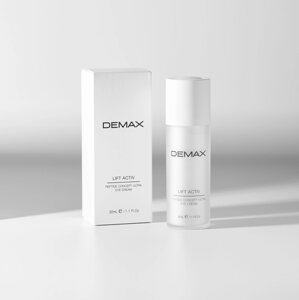 Заповнюючий пептидний КРЕМ ПІД ОЧІ ЛІФТ АКТИВ Demax EYE CREAM PEPTIDE 30мл