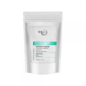 Стимулююча антикуперозна альгінатна маска Brilace Time return algin peel-off mask Франція 150г