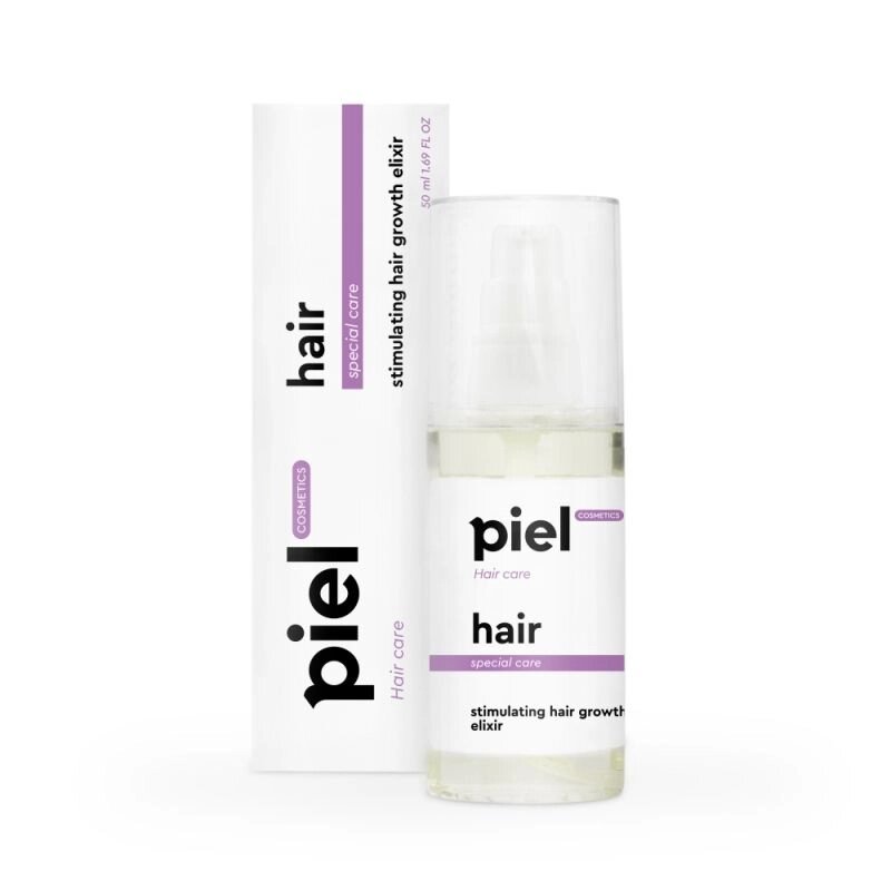 Еліксир-сироватка для зміцнення і зростання волосся Piel Specialiste Hair 1-50мл - особливості
