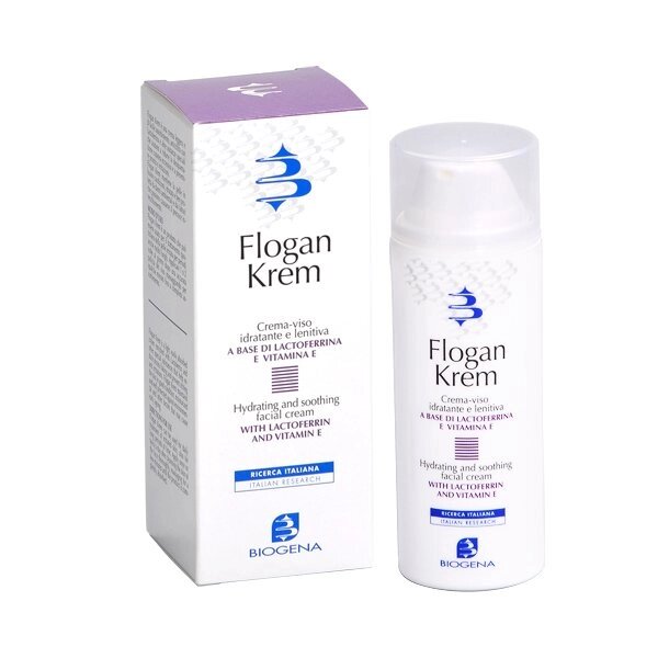 Biogena Flogan Krem Крем успокаивающий для гиперактивной кожи - вартість