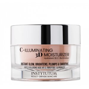 Зволожуючий крем з ефектом сяйва Instytutum C-Illuminating 3D Moisturizer