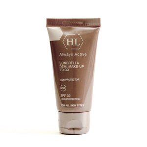 Сонцезахисний крем з тоном Холі Ленд Ізраїль Holy Land Cosmetics Sunbrella SPF 30 Demi Make-Up, 50мл