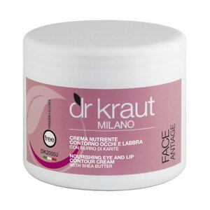 Поживний крем для зони очей та губ з маслом ши Dr. Kraut Eye contour & lips nourishing cream