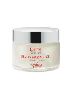 Масажний гель для обличчя Derma Series Silvery massage gel