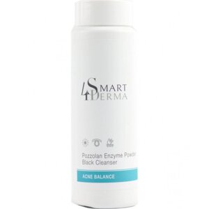 Ензимна пудра з вулканічним пилом Smart4Derma Acne Balance Pozzolan enzyme powder black cleanser