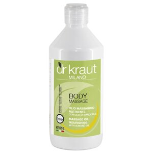 Живильна олія для масажу з мигдалем Dr. Kraut Massage Oil Nourishing with Almond Oil