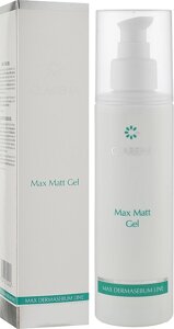 Очищучий антибактеріальний гель для жирної шкіри Сlarena Max Matt Gel 200мл