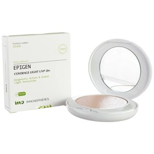 Матирующая компактна крем-пудра кушон світла Innoaesthetics Epigen Coverage Light UVP 50+