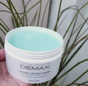 Ультраліфтінг гель маска з гіалуроновою кислотою пептидами Demax Demax ultra lifting mask peptides 200 мл