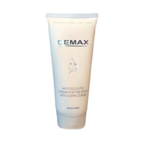 Антицелюлітний крем для тіла з екстрактом кавових зерен Demax Anti-cellulitic cream for the body with coffe corns