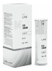Тональний сонцезахисний зволожуючий крем з SPF 30 світлий ME Line BB CREAM Light