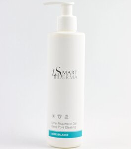 Лаймовий гідруючий для атравматичного чищення Smart 4 Derma Acne Balance LIME ATRAUMATIC GEL DEEP PORE CLEASING