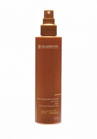 Сонцезахисний спрей для чутливої шкіри SPF 50 Academie Bronzecran Body Spray - доставка