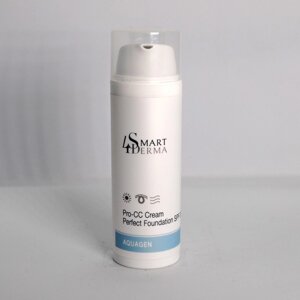 Удосконалювальний зволожувальний СС-крем Smart4Derma Aquagen Pro-CC cream perfect foundation SPF 30