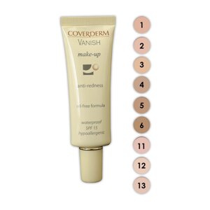 Coverderm VANISH Make-up Тональний крем (9 відтінків)