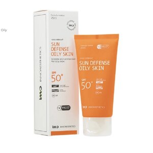 Сонцезахисний крем для жирної шкіри Innoaesthetics Inno-Derma Sunblock UVP 50+ Oily Skin