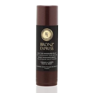 Краплі-сяйво з ефектом природного засмаги для обличчя і тіла Academie Magic Radiance Drops Bronz'Express