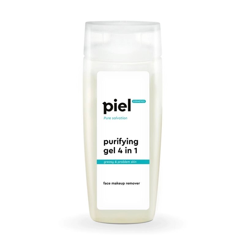 Piel cosmetics GEL DEMAQUILLANT 4in1 Face and Eye Makeup Remover Гель для зняття макіяжу для проблемної шкіри від компанії ПРОФІКО - фото 1