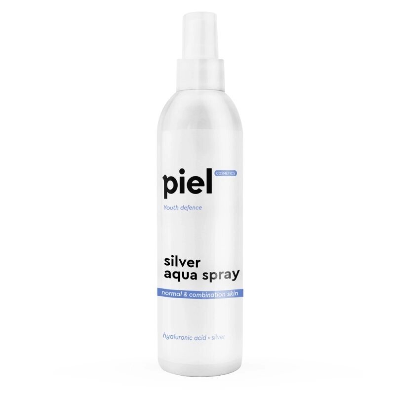 Piel cosmetics Silver Aqua Spray Зволожуючий спрей для нормальної та комбінованої шкіри від компанії ПРОФІКО - фото 1