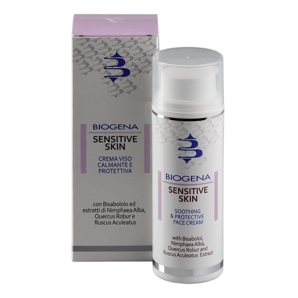 Регенеруючий крем для чутливої ​​шкіри Biogena Sensitive Skin Soothing and Protective Face Cream від компанії ПРОФІКО - фото 1