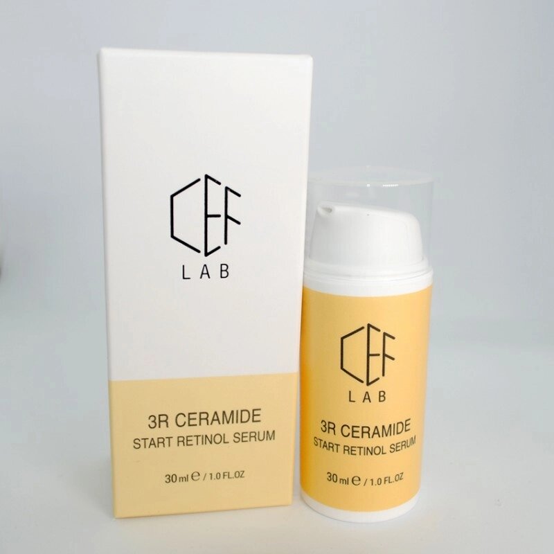 Ретинолова старт-сироватка CEF LAB 3R CERAMIDE START RETINOL SERUM від компанії ПРОФІКО - фото 1