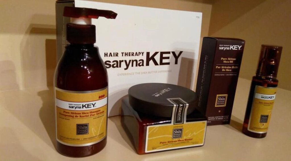 Saryna Key невільнице Кей Набір відновлює: шампунь 300 мл, маска 300 мл і масло 50 мл від компанії ПРОФІКО - фото 1