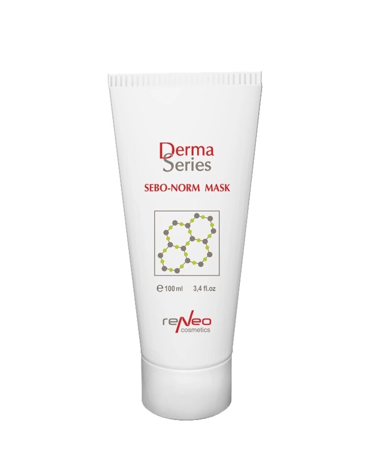 Себорегулююча маска із заспокійливим ефектом Derma Series Sebo-norm mask 100мл від компанії ПРОФІКО - фото 1