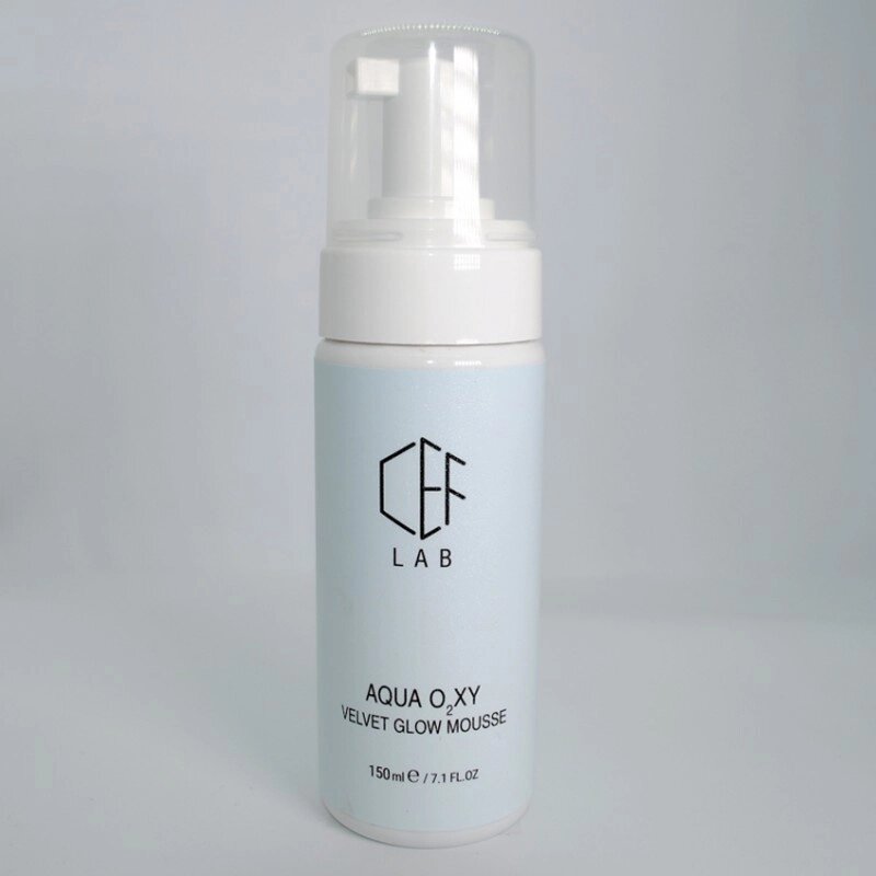 Шовковий антиоксидантний мус CEF Lab Aqua OXY Velvet Glow Mousse від компанії ПРОФІКО - фото 1