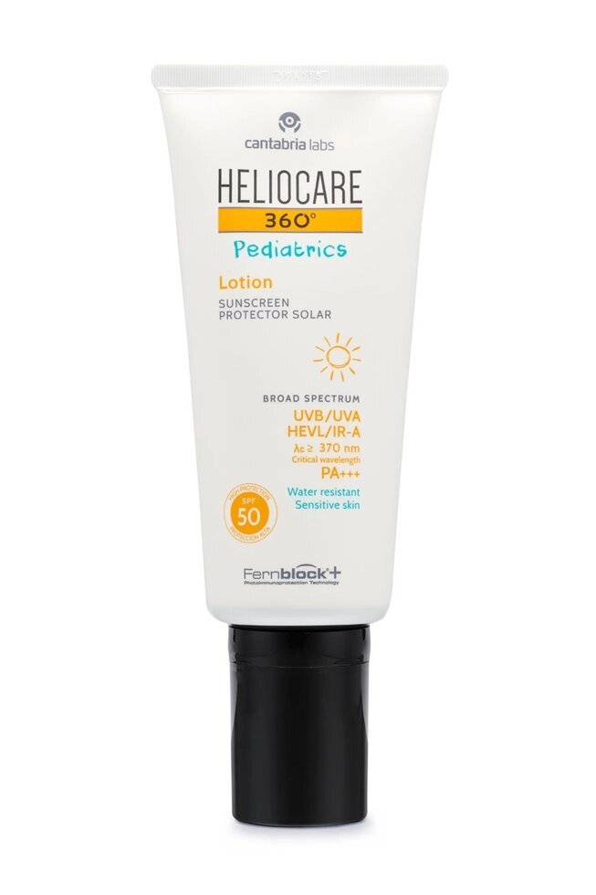 Солнцезащитный лосьон для детей SPF 50 CANTABRIA LABS HELIOCARE 360 Pediatrics Lotion  200мл від компанії ПРОФІКО - фото 1