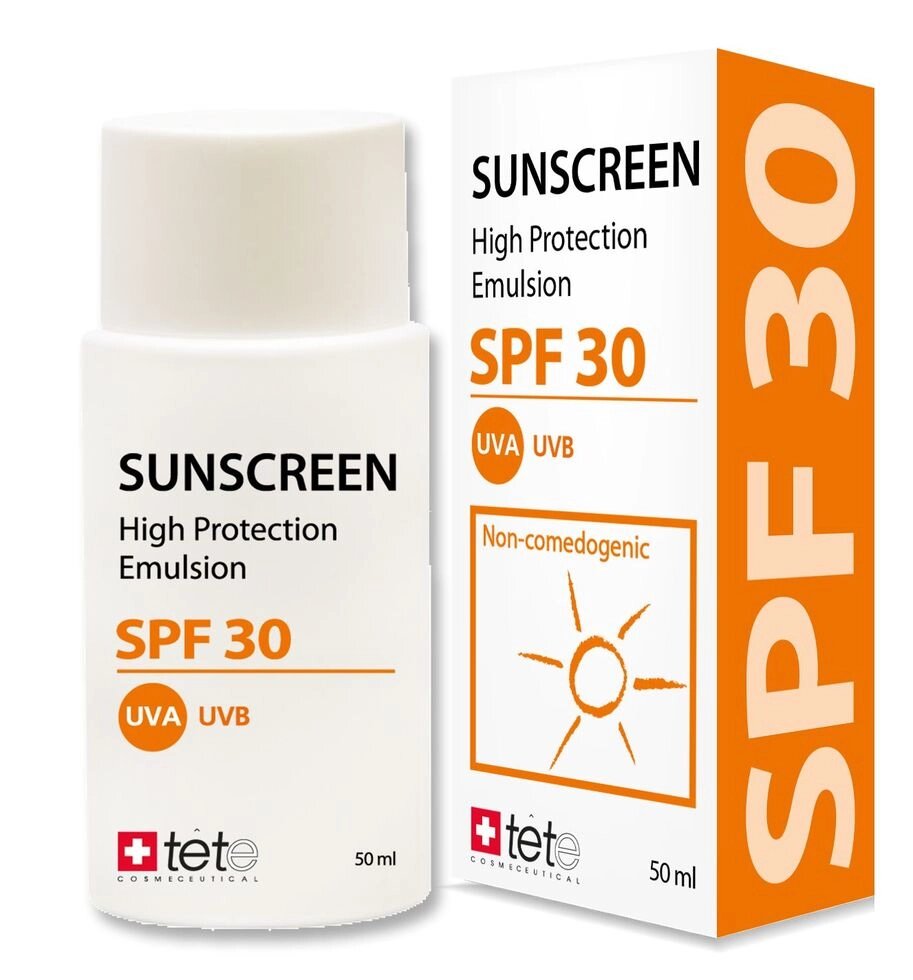 Сонцезахисний флюїд SUNSCREEN SPF30 TETe Cosmeceutical, 50мл від компанії ПРОФІКО - фото 1