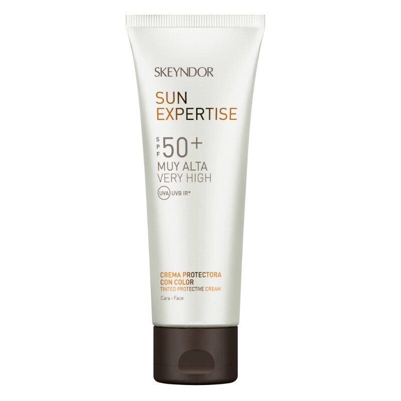 Сонцезахисний крем з тонуючим ефектом СПФ50 Skeyndor Sun Expertise SPF50 + від компанії ПРОФІКО - фото 1