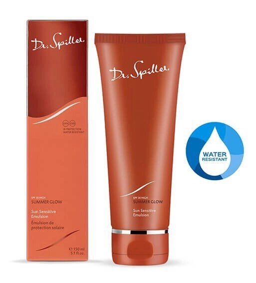 Сонцезахисний молочко для обличчя і тіла SPF 30 Dr. Spiller Sun Sensitive Emulsion SPF 30 100мл від компанії ПРОФІКО - фото 1