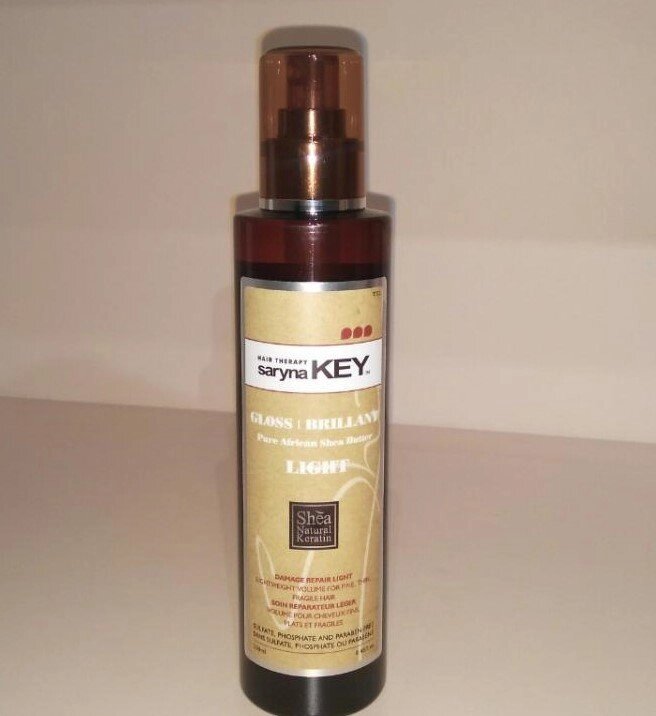 Спрей-блиск з маслом Ши для пошкодженого волосся Damage Repair Light Gloss Briliant spray Saryna Key 250мл від компанії ПРОФІКО - фото 1