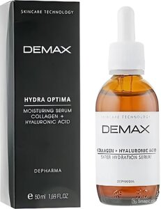 Сироватка "Колаген + гіалуронова кислота" Demax Serum "Сollagene P + Hyaluronic Acid", 50ml, Японія