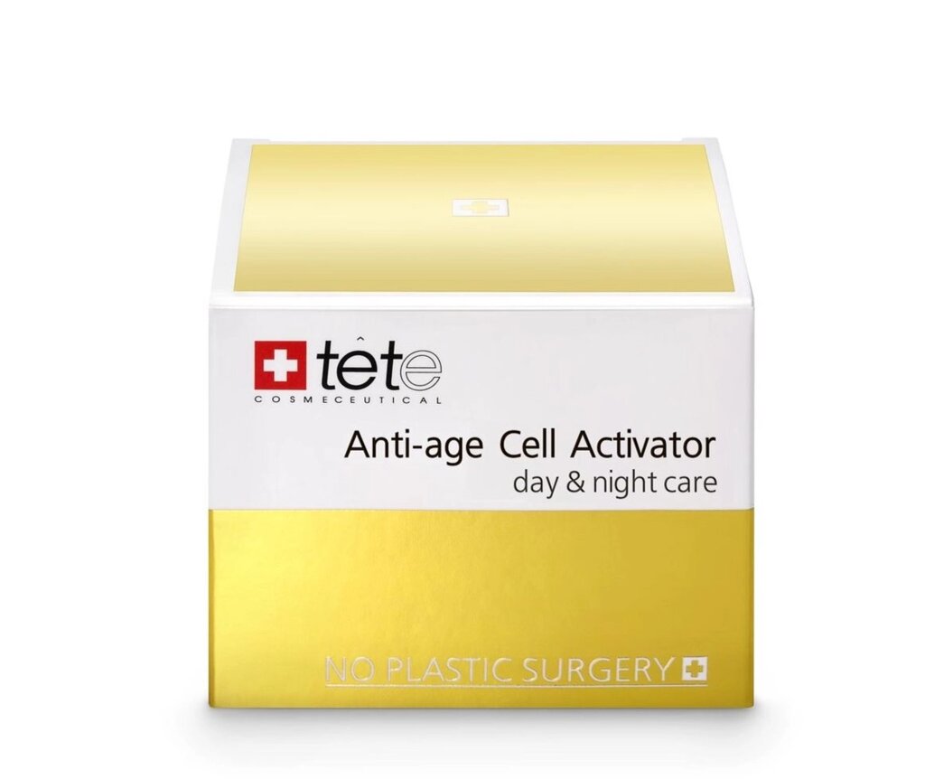 TETe Cosmeceutical Anti-age Cell Activator (day and night) Омолоджуючий крем для обличчя від компанії ПРОФІКО - фото 1