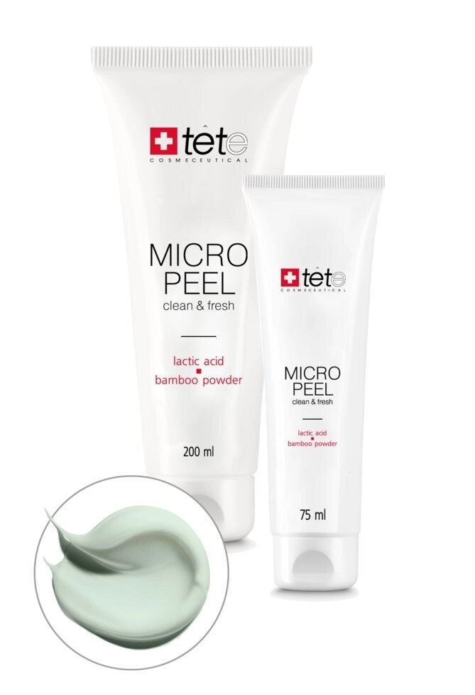 TETeCosmeceutical Micro Peel М'який ексфоліант з молочної / гликолевой кислотами і бамбукової пудрою від компанії ПРОФІКО - фото 1