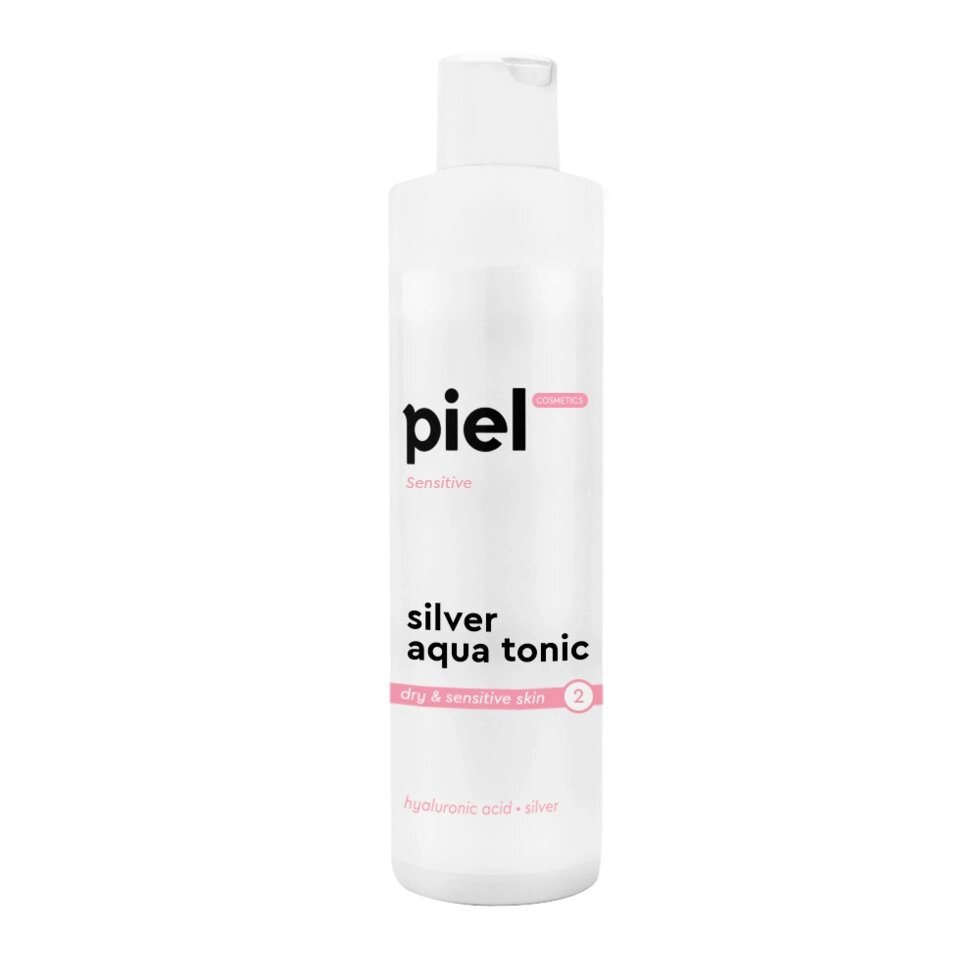 Тонік для сухої і чутливої ​​шкіри Пьель Косметик Piel Cosmetics Silver Aqua Tonic 250мл від компанії ПРОФІКО - фото 1